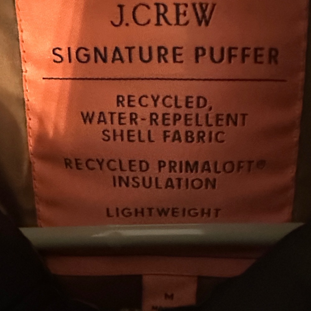 J. Crew Black Quilted Vest - Picture 2 of 3